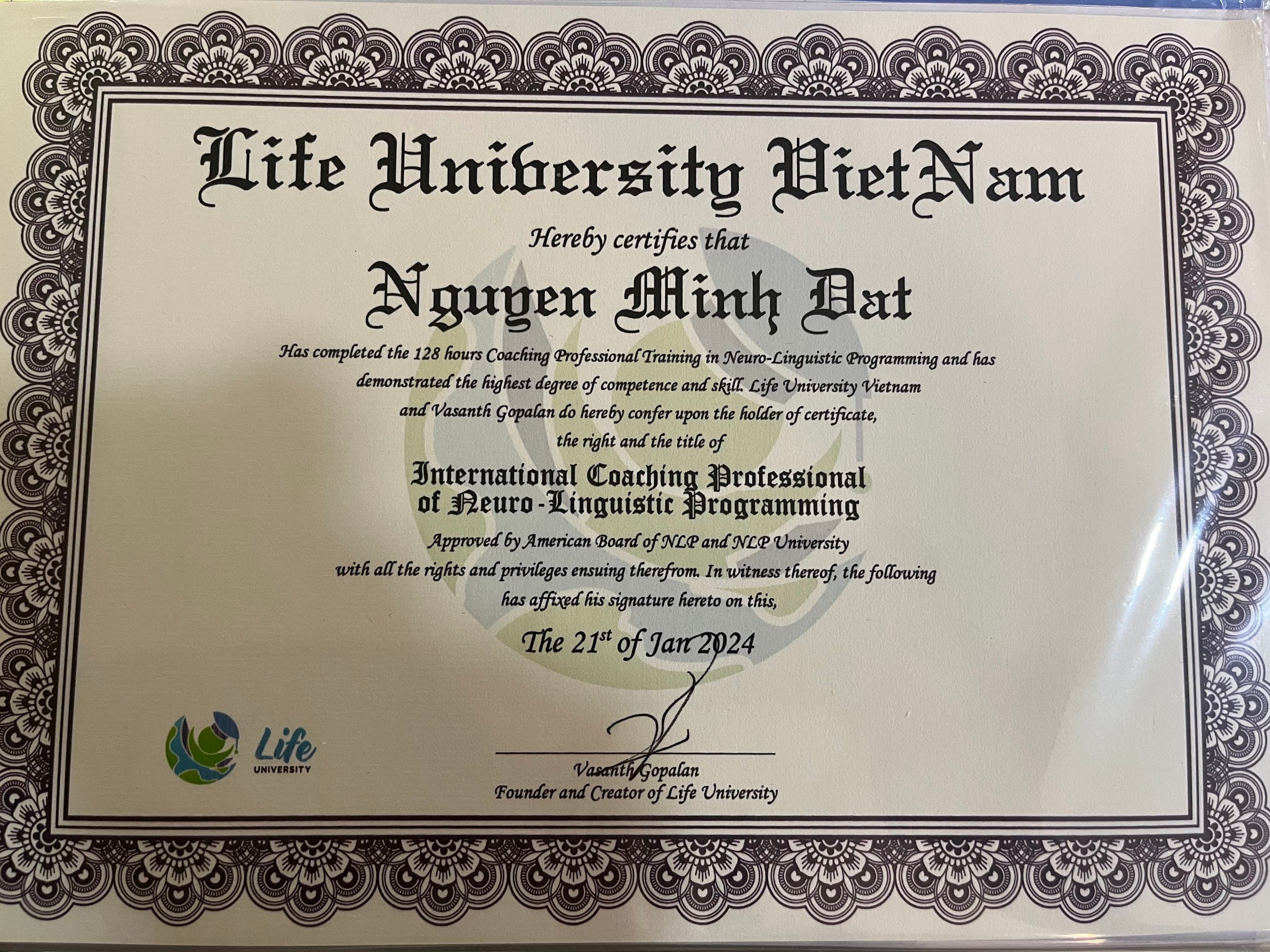 NLP & Hypnotherapy Certification